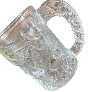 Vintage 1995 McDonalds Batman Forever Mug Riddler DC Comics 90 Collectible Glass